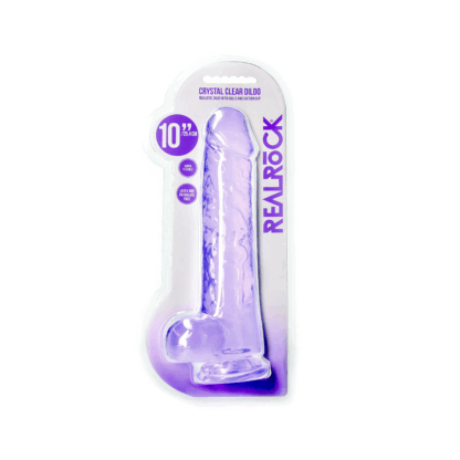 Realistische Dildo met Ballen - 10 / 25,4 cm - Afbeelding 2