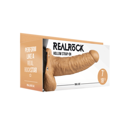 Hollow Strap-On met Ballen - 7 / 18 cm - Afbeelding 2