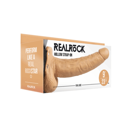 Holle Strap-On met Ballen - 9 / 23 cm - Afbeelding 2