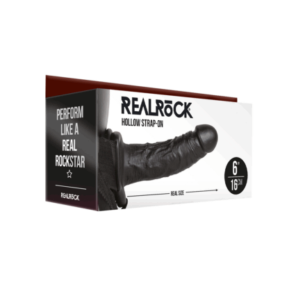 Hollow Strap-On zonder Balls - 6 / 15,5 cm - Afbeelding 2
