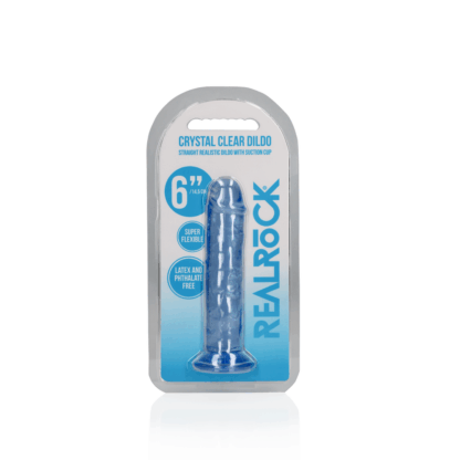 Rechtdoor Realistische Dildo met Zuignap - 6'' / 14,5 - Afbeelding 2