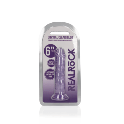 Rechtdoor Realistische Dildo met Zuignap - 6'' / 14,5 - Afbeelding 2