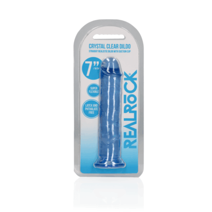 Rechtdoor Realistische Dildo met Zuignap - 7'' / 18 - Afbeelding 2