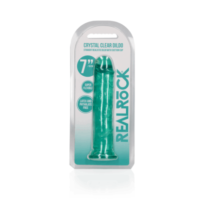 Rechtdoor Realistische Dildo met Zuignap - 7'' / 18 - Afbeelding 2