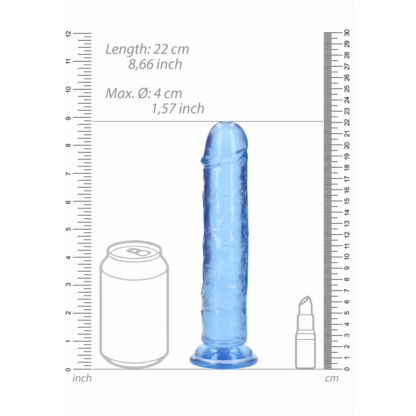Rechtdoor Dildo met Zuignap - 8'' / 20 - Afbeelding 6