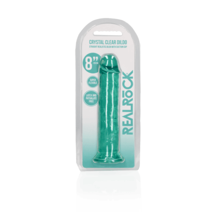Rechtdoorrijgende Realistische Dildo met Zuignap - 8'' / 20 - Afbeelding 2