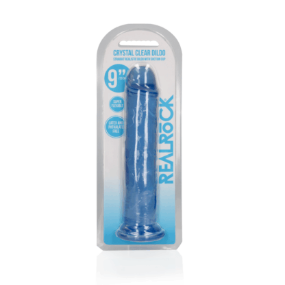 Rechtdoor Realistische Dildo met Zuignap - 9'' / 23 - Afbeelding 2