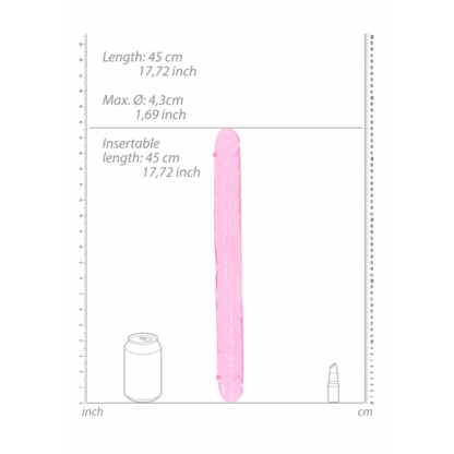 Realistische Double Dong - 18'' / 45 cm - Afbeelding 5