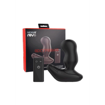 Revo Extreme - Waterdichte Rotating Prostate Massager met Remote Control - Afbeelding 2