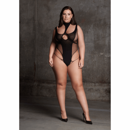 Cyllene XLVIII - Body met Col - Plus Size - Afbeelding 6