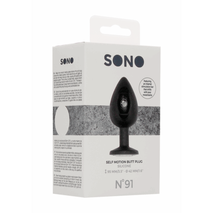 No.91 - Zelfdoorlatende Butt Plug - Afbeelding 2
