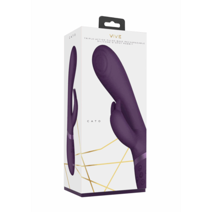 Cato - Pulse G-spot Rabbit - Paars - Afbeelding 2
