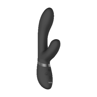 Kyra - Pulse Clitorale Rabbit - Zwart - Afbeelding 4