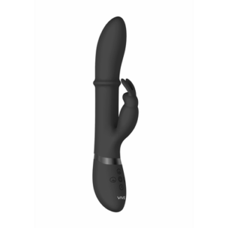 Halo - Ring Rabbit Vibrator - Zwart