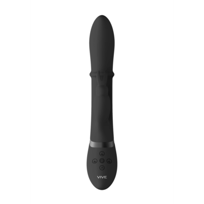 Halo - Ring Rabbit Vibrator - Zwart - Afbeelding 5