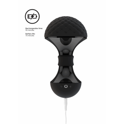 Enoki - Buigbare Massager - Zwart - Afbeelding 7