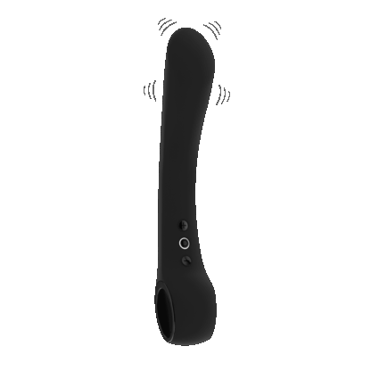 Ombra - Buigbare Vibrator - Zwart - Afbeelding 4