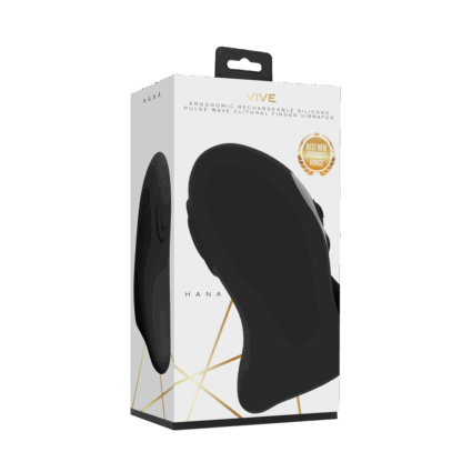 Hana - Pulse Wave Vinger Vibrator - Zwart - Afbeelding 2