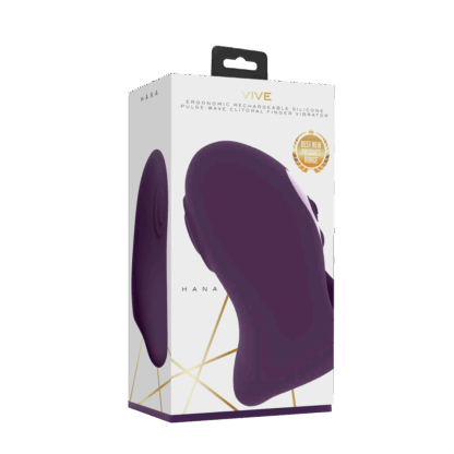 Hana - Pulse Wave Finger Vibrator - Paars - Afbeelding 2