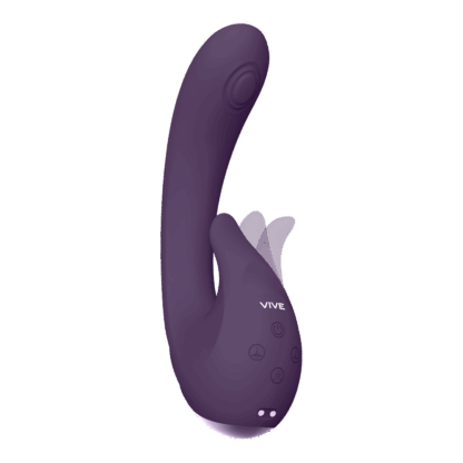 Miki - Pulse Wave Flickering G-Spot Vibrator - Paars - Afbeelding 7