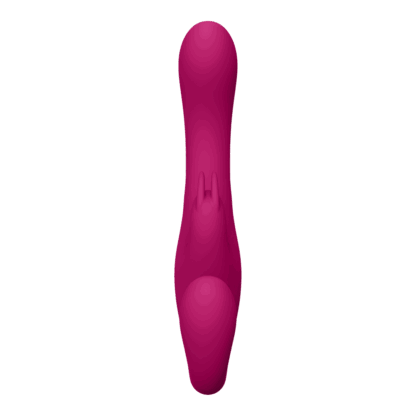 Suki - Vibrerende Strapless Strap-on Rabbit - Roze - Afbeelding 3