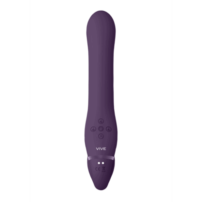 Ai - Dual Vibrerende Air Wave Tickler Strapless Strapon - Afbeelding 3