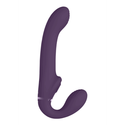 Ai - Dual Vibrerende Air Wave Tickler Strapless Strapon - Afbeelding 4