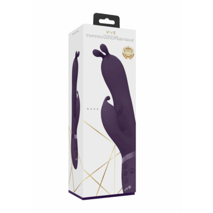 Gada - Vibrerende Bunny Ear G-Spot Rabbit met Pulse Wave Shaft - Afbeelding 2