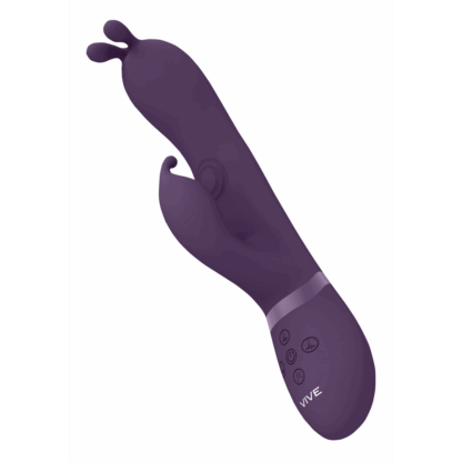 Gada - Vibrerende Bunny Ear G-Spot Rabbit met Pulse Wave Shaft - Afbeelding 5