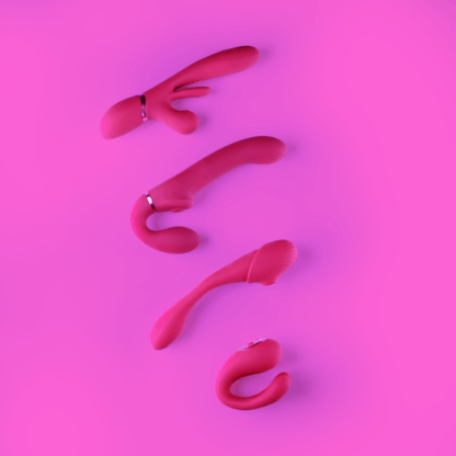 Yoko - Triple Action Vibrator Dual Prongs met Clitorale Pulsatiegolf - Afbeelding 6