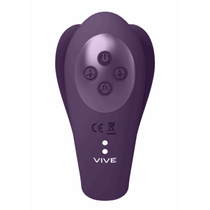Yoko - Triple Action Vibrator Dual Prongs met Clitoral Pulse Wave - Afbeelding 3