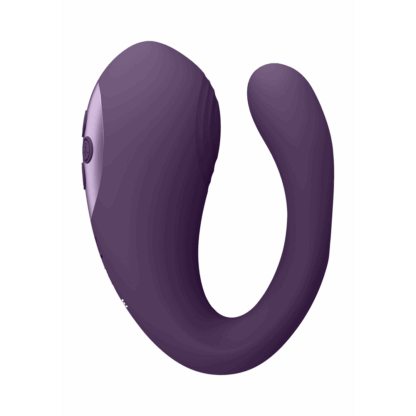 Yoko - Triple Action Vibrator Dual Prongs met Clitoral Pulse Wave - Afbeelding 4