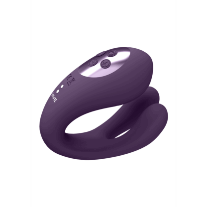 Yoko - Triple Action Vibrator Dual Prongs met Clitoral Pulse Wave - Afbeelding 5