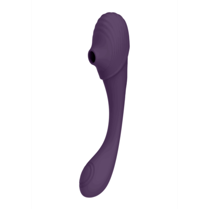 Mirai - Dubbelzijdige Pulse Wave Air Wave Buigbare Vibrator - Afbeelding 3