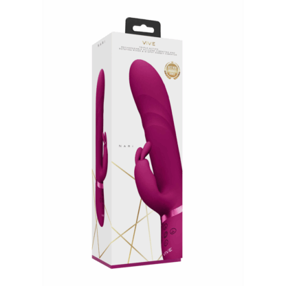 Nari - Vibrerende en Rotating Beads, G-Spot Rabbit - Roze - Afbeelding 2