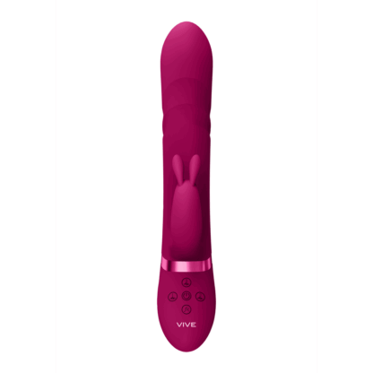 Nari - Vibrerende en Rotating Beads, G-Spot Rabbit - Roze - Afbeelding 4