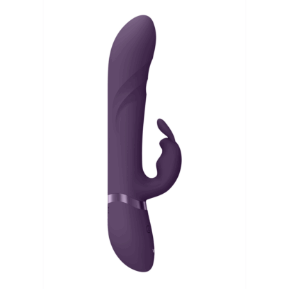 Nari - Vibrerende en Draaiende Parels, G-Spot Rabbit - Paars - Afbeelding 5