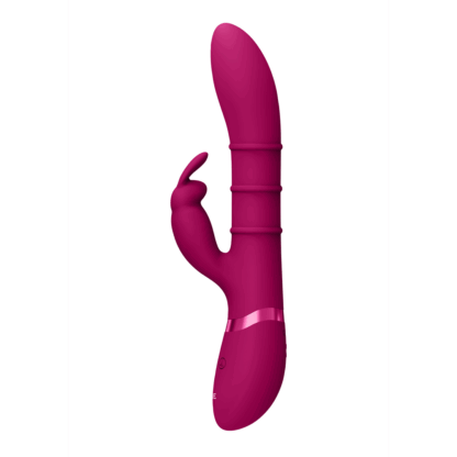 Sora - Up Down Stimulerende Ringen, Vibrerende G-Spot Rabbit - Roze - Afbeelding 3