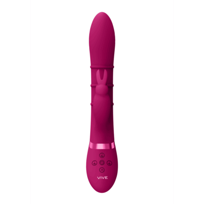 Sora - Up Down Stimulerende Ringen, Vibrerende G-Spot Rabbit - Roze - Afbeelding 5