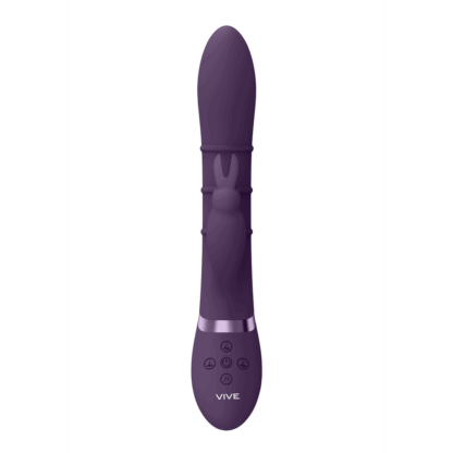 Sora - Up Down Stimulerende Ringen, Vibrerende G-Spot Rabbit - Paars - Afbeelding 4
