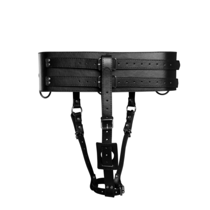 Riem met Vibrator Houder - Zwart - Afbeelding 6