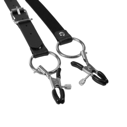 Labia Spreader met Klemmen - Zwart - Afbeelding 6