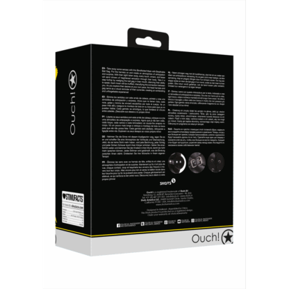 Blindfolded Mask met Ademend Ball Gag - Zwart - Afbeelding 3