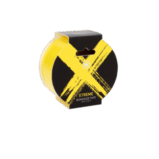 Ouch! Xtreme Bondage Tape - 57ft / 17,5 m - Geel