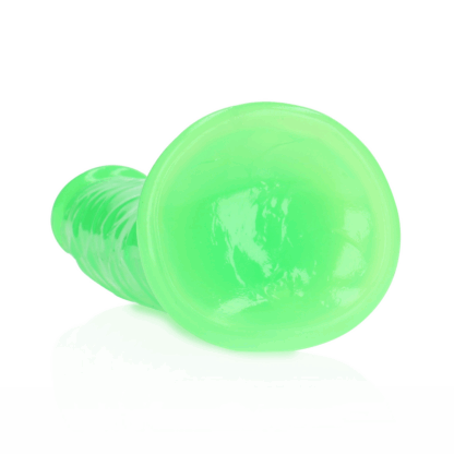 Slank Realistisch Dildo met Zuignap - Glow in the Dark - 7'' / 18 cm - Afbeelding 5