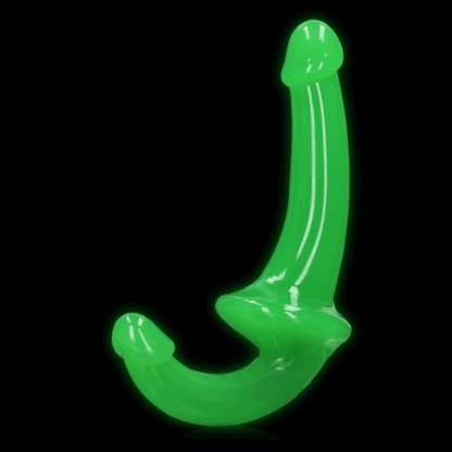 Strapless Strap-On - Glow in the Dark - 6'' / 13,5 cm - Afbeelding 3