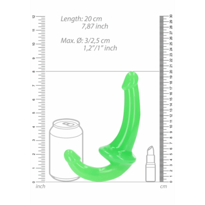 Strapless Strap-On - Glow in the Dark - 6'' / 13,5 cm - Afbeelding 6