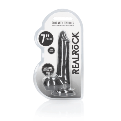 Dong met Testikels - 7 / 17 cm - Afbeelding 2