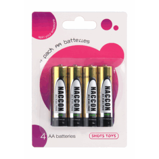 AA Batteries - Alkaline - 4 Pack