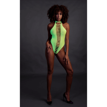 High-Cut Body - One Size - Neon Groen - Afbeelding 4
